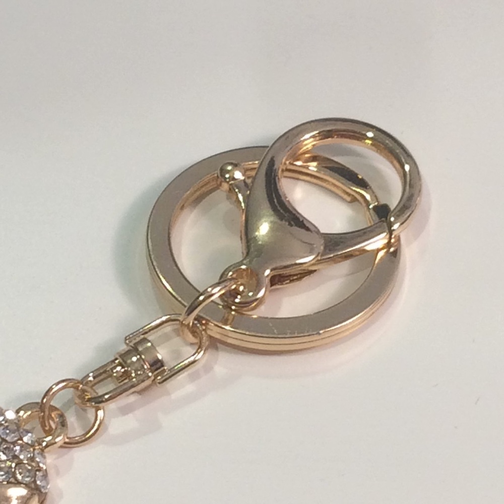 Crystal High Heel Pocketbook Charm / Key Ring - Picture 6 of 6